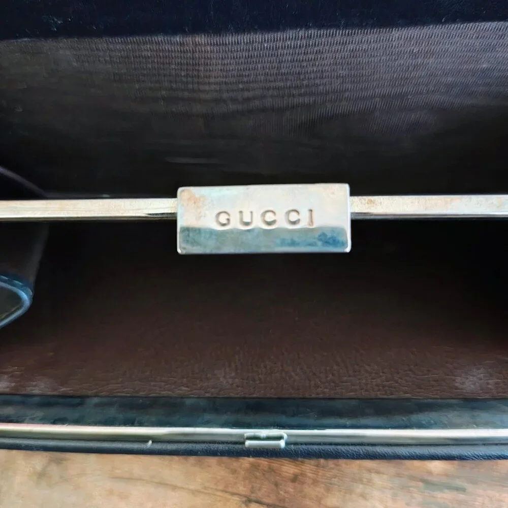 Vintage GUCCI Canvas Continental Wallet - Picture 4 of 15